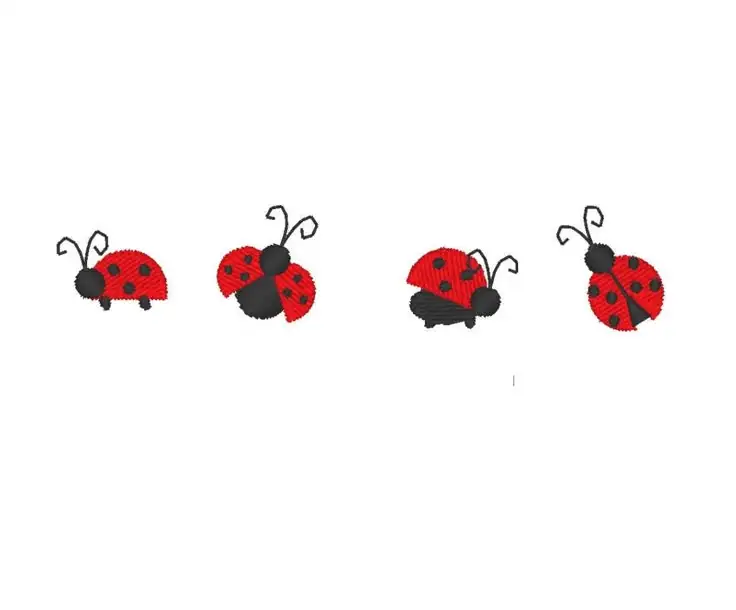 Ladybug Tattoo Stencil (38)