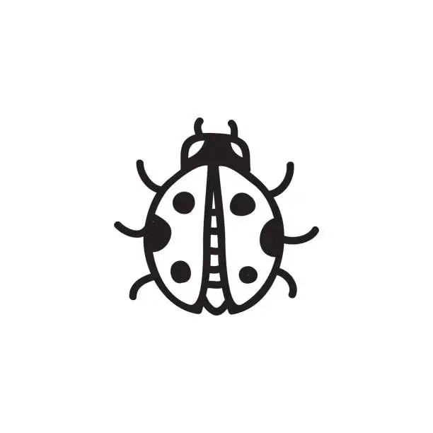 Ladybug Tattoo Stencil (7)