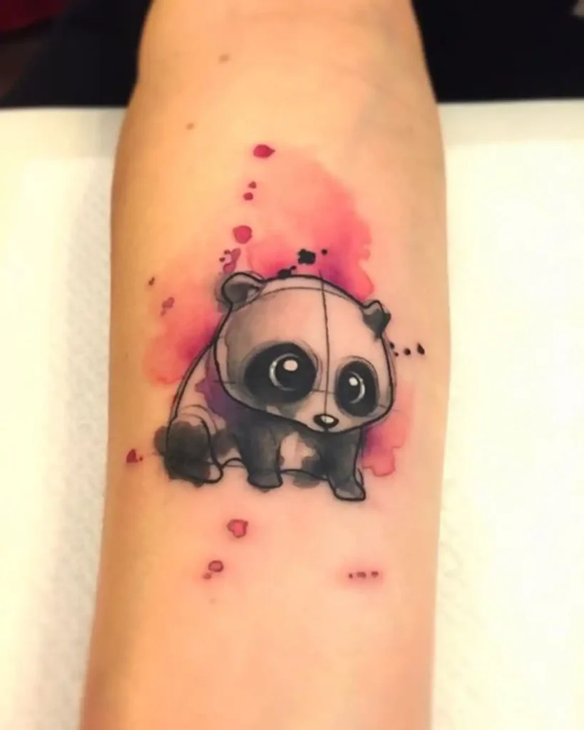 Panda Tattoo (111)
