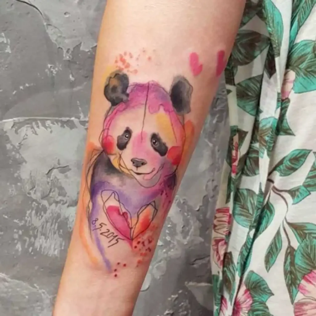 Panda Tattoo (125)