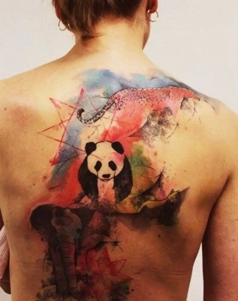 Panda Tattoo (127)