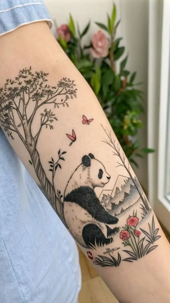Panda Tattoo (70)