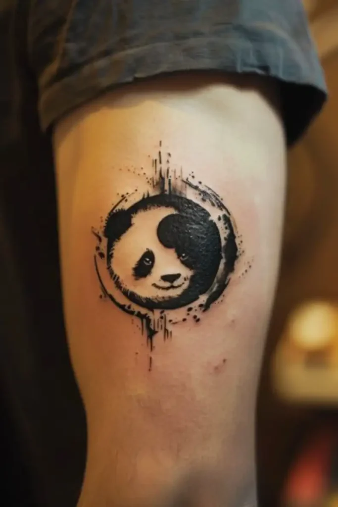 Panda Tattoo (8)