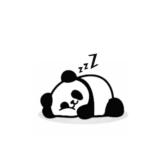 Panda Tattoo Stencil (13)