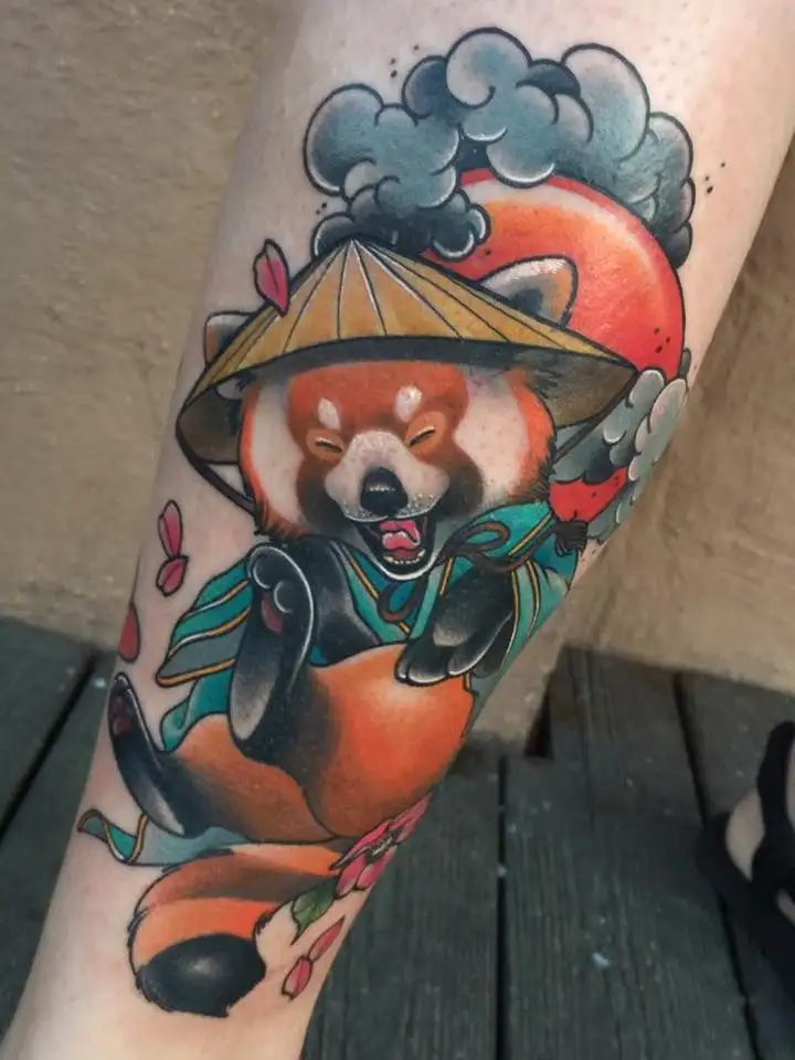 Red Panda Tattoo (11)