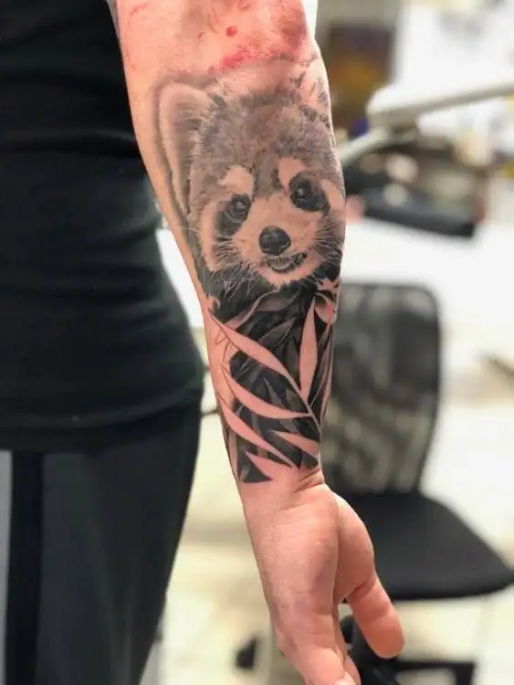 Red Panda Tattoo (13)