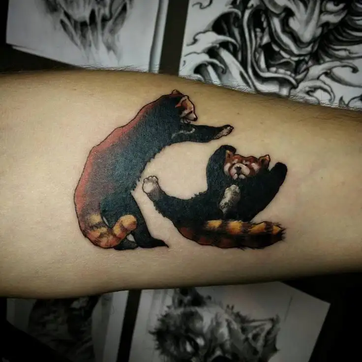 Red Panda Tattoo (16)