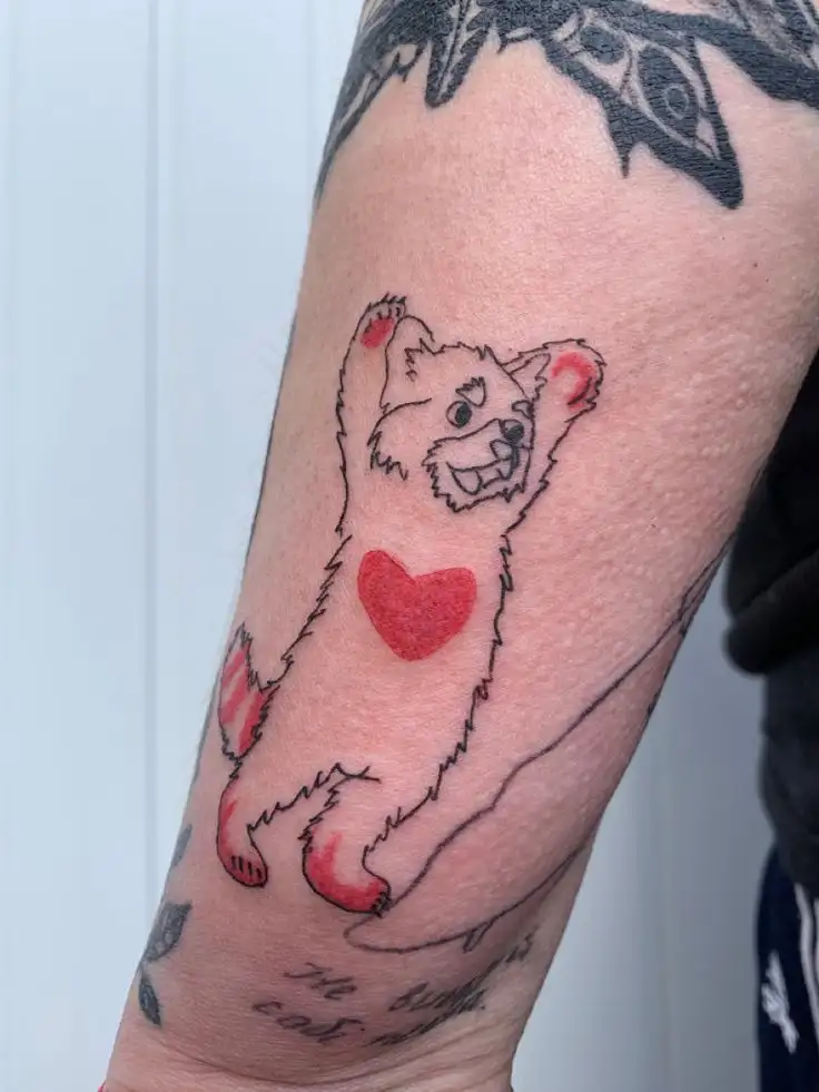Red Panda Tattoo (17)