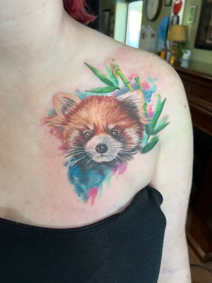 Red Panda Tattoo (21)