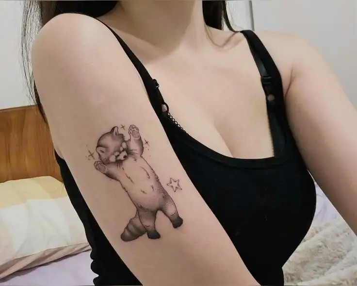 Red Panda Tattoo (23)