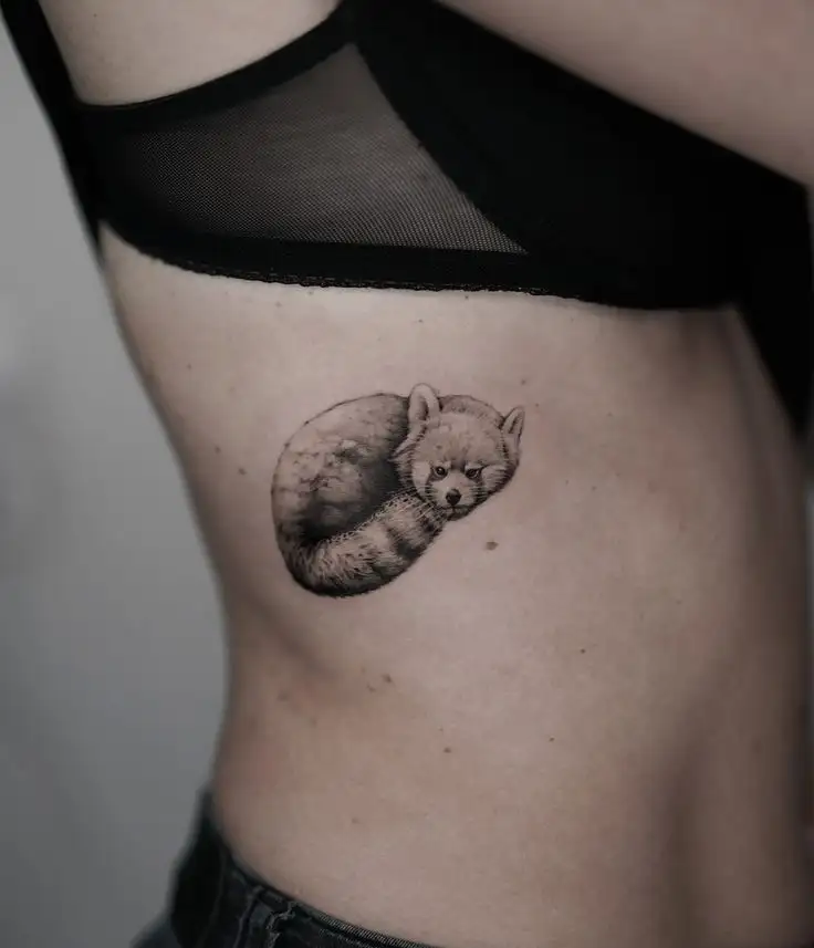 Red Panda Tattoo (25)