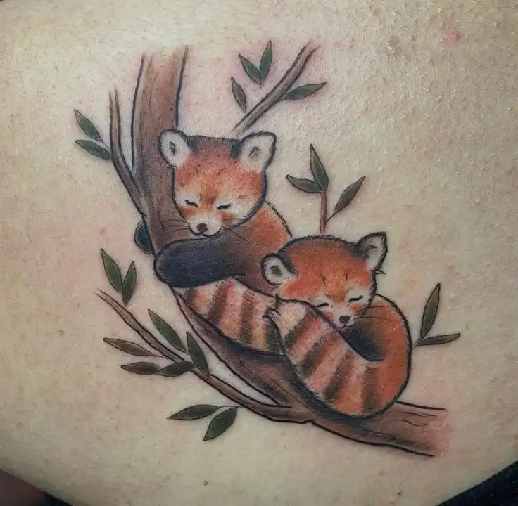 Red Panda Tattoo (26)