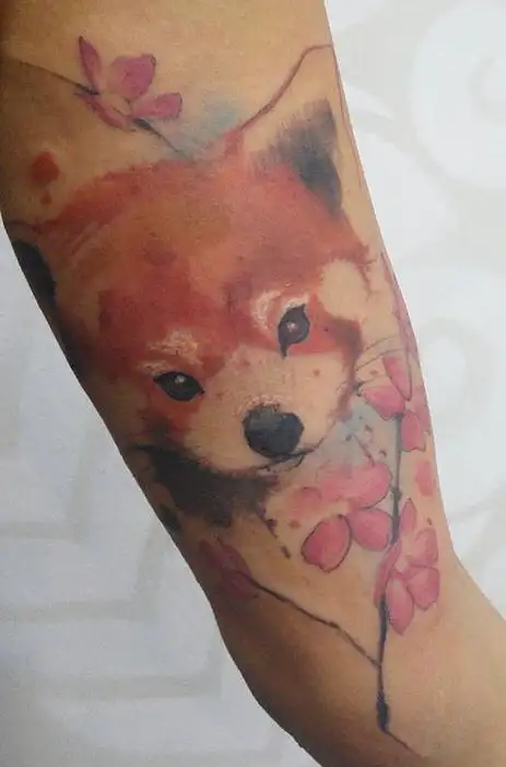 Red Panda Tattoo (28)