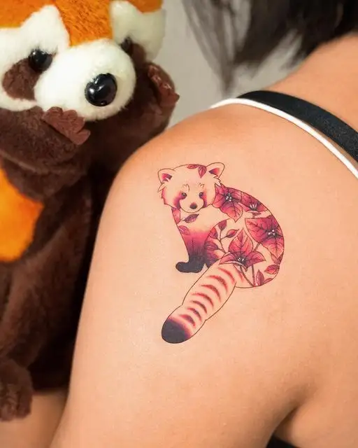 Red Panda Tattoo (31)