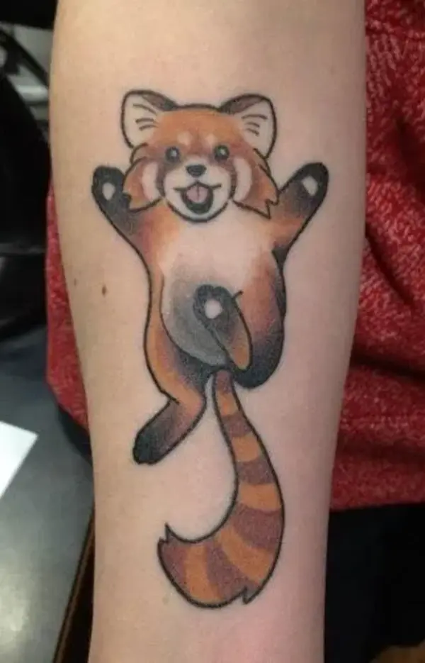 Red Panda Tattoo (6)