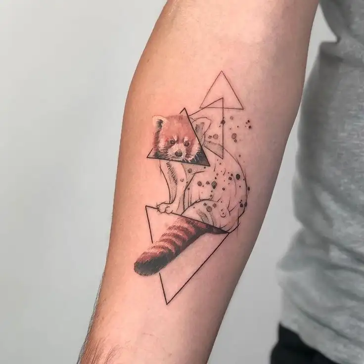 Red Panda Tattoo (7)