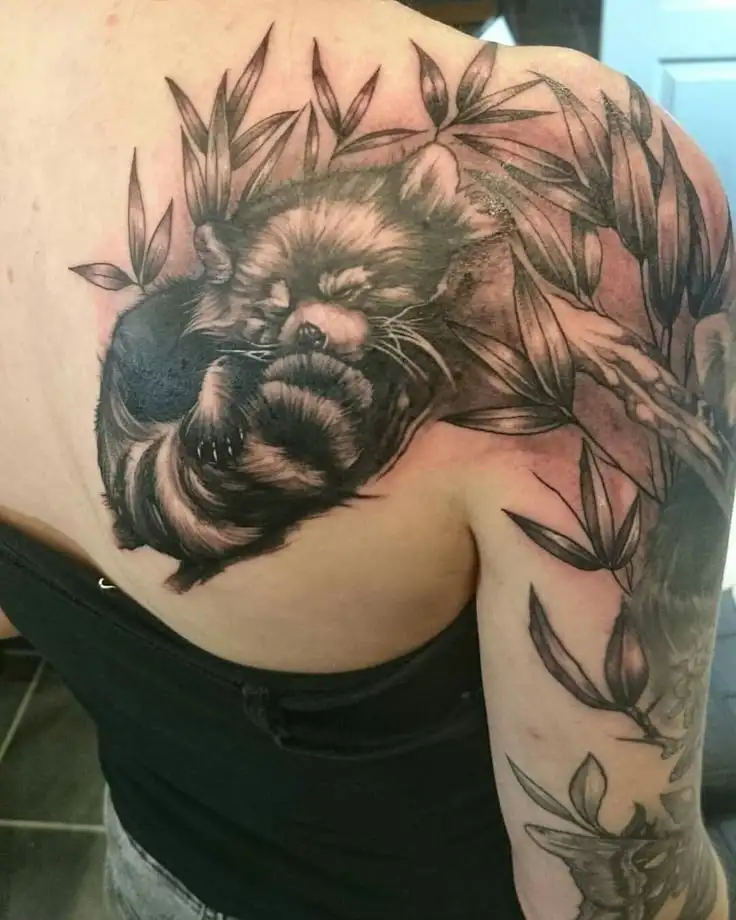 Red Panda Tattoo (8)