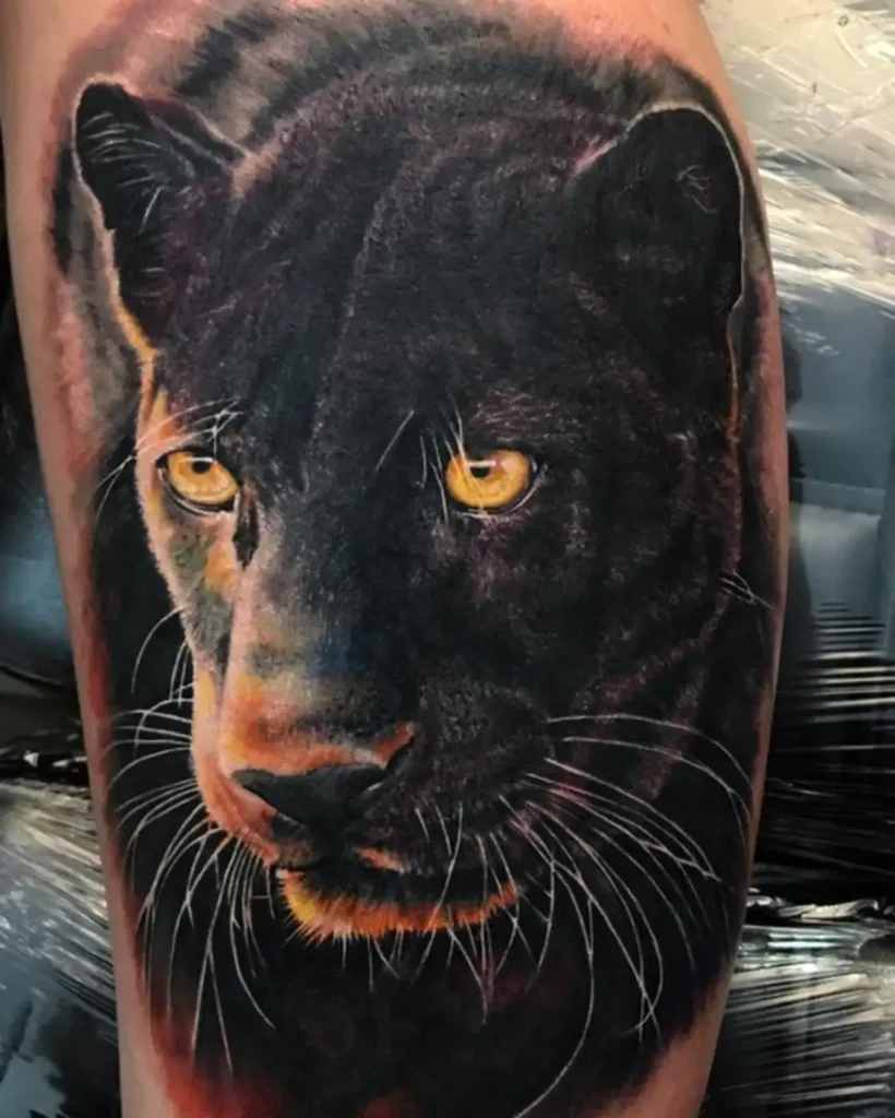 black panther tattoo ideas