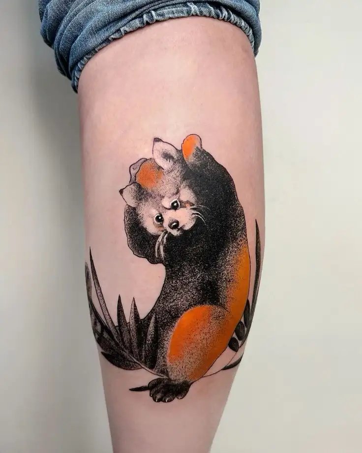 red panda tattoo designs