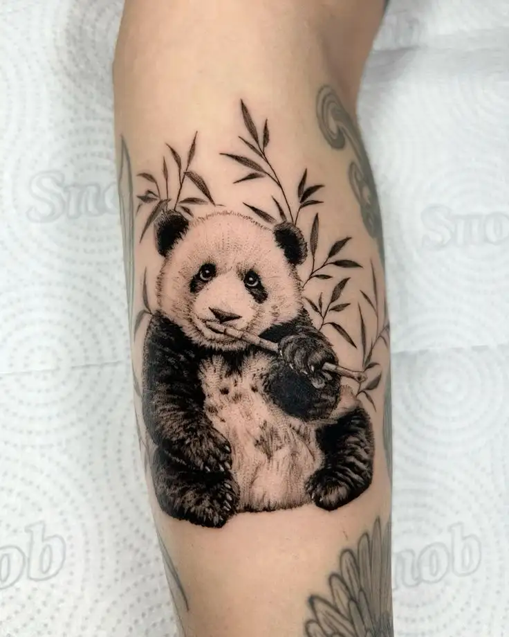 tattoo panda