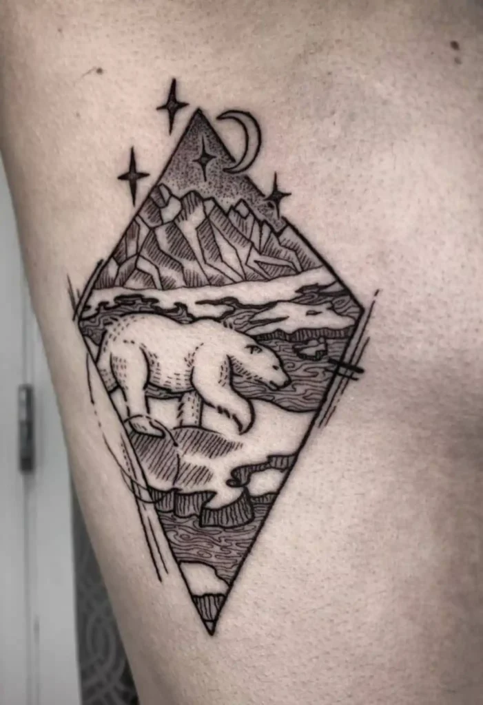 Polar Bear Tattoo (1)