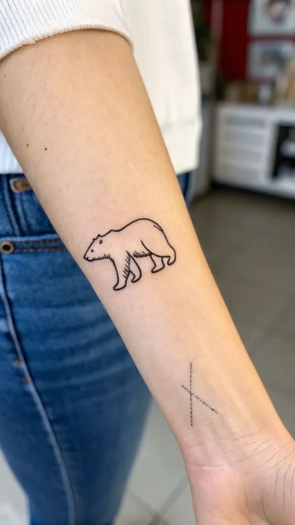 Polar Bear Tattoo (10)