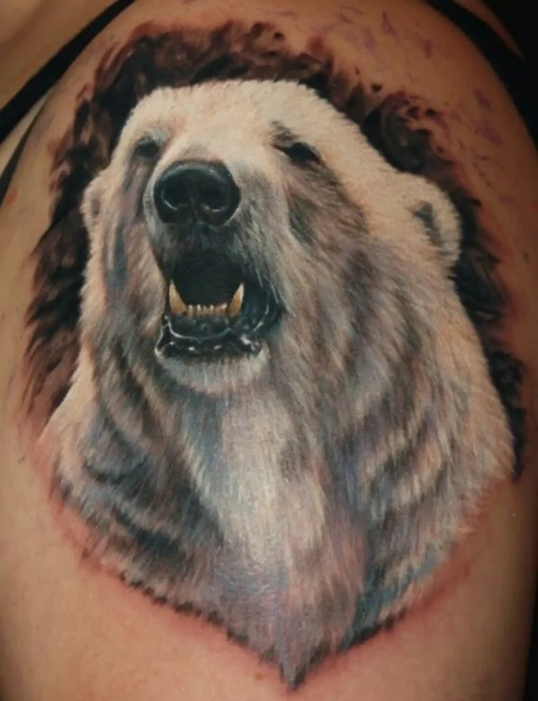 Polar Bear Tattoo (11)