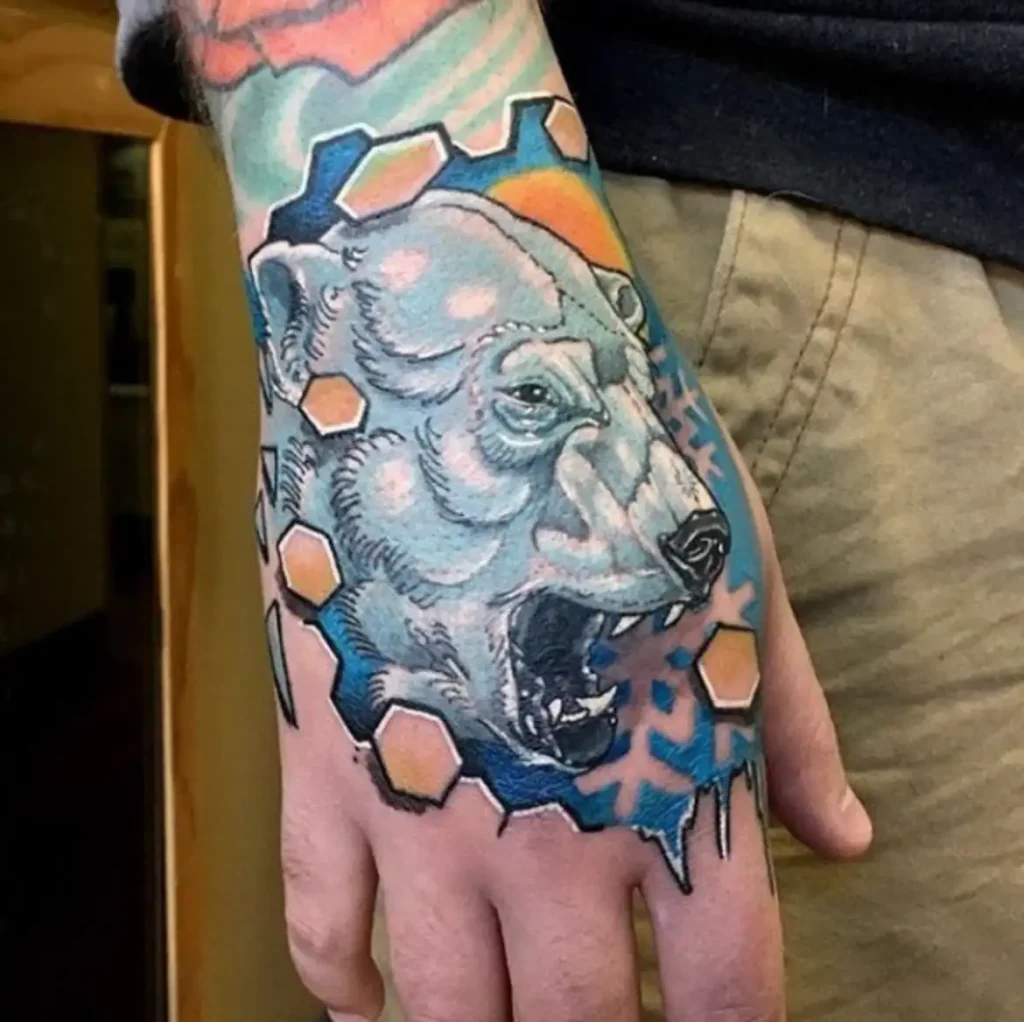 Polar Bear Tattoo (13)