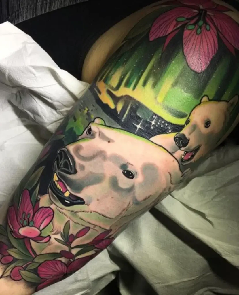 Polar Bear Tattoo (21)
