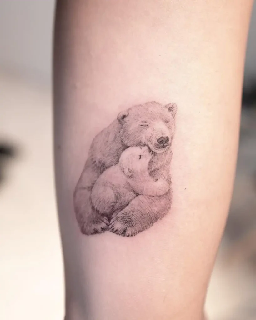 Polar Bear Tattoo (37)