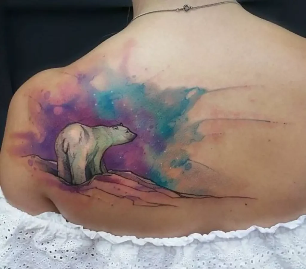 Polar Bear Tattoo (43)
