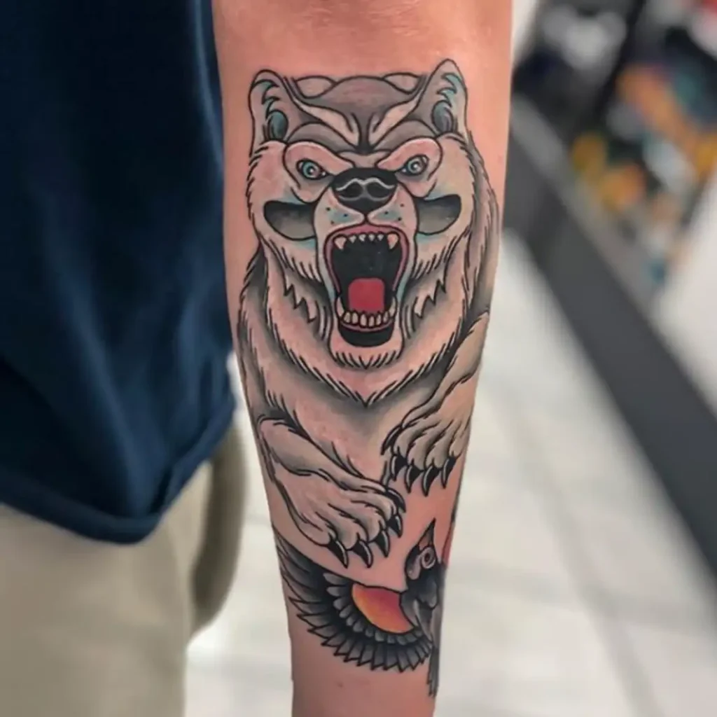 Polar Bear Tattoo (44)