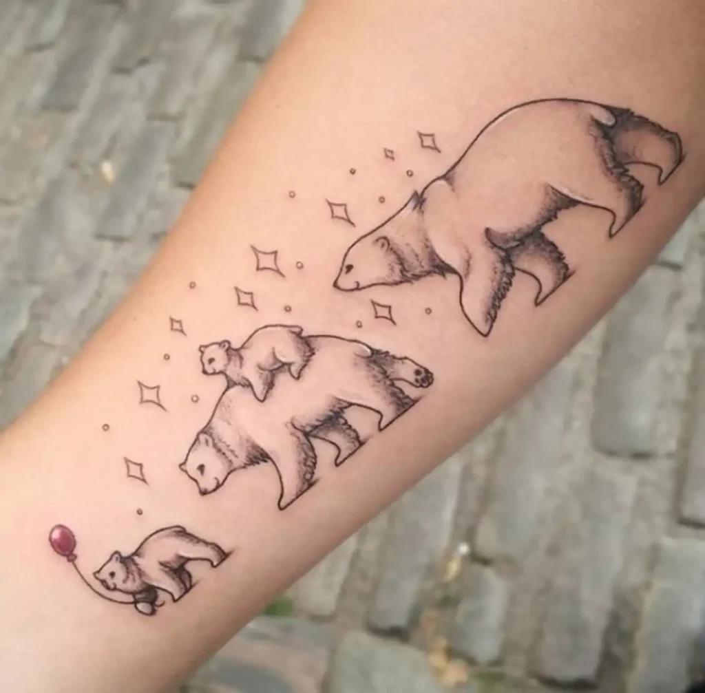 Polar Bear Tattoo (49)