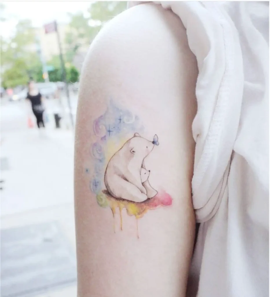 Polar Bear Tattoo (50)