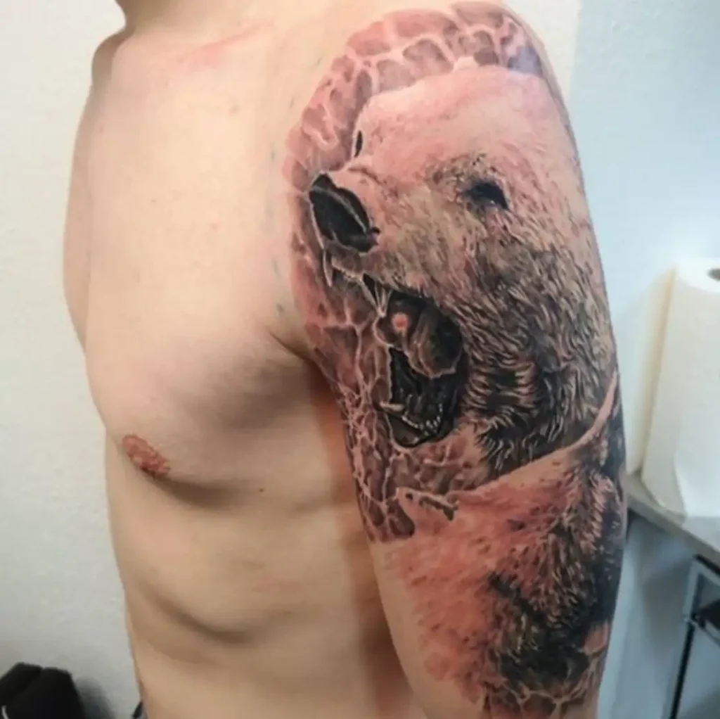 Polar Bear Tattoo (51)