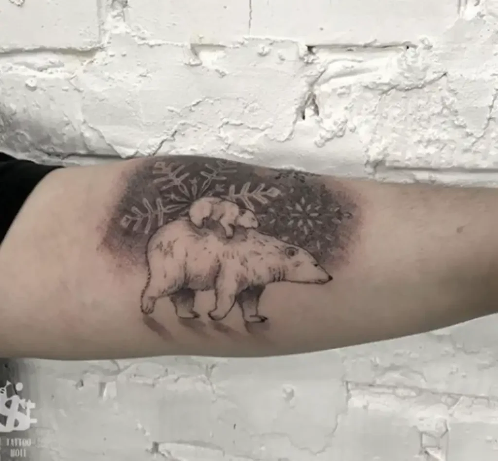 Polar Bear Tattoo (52)
