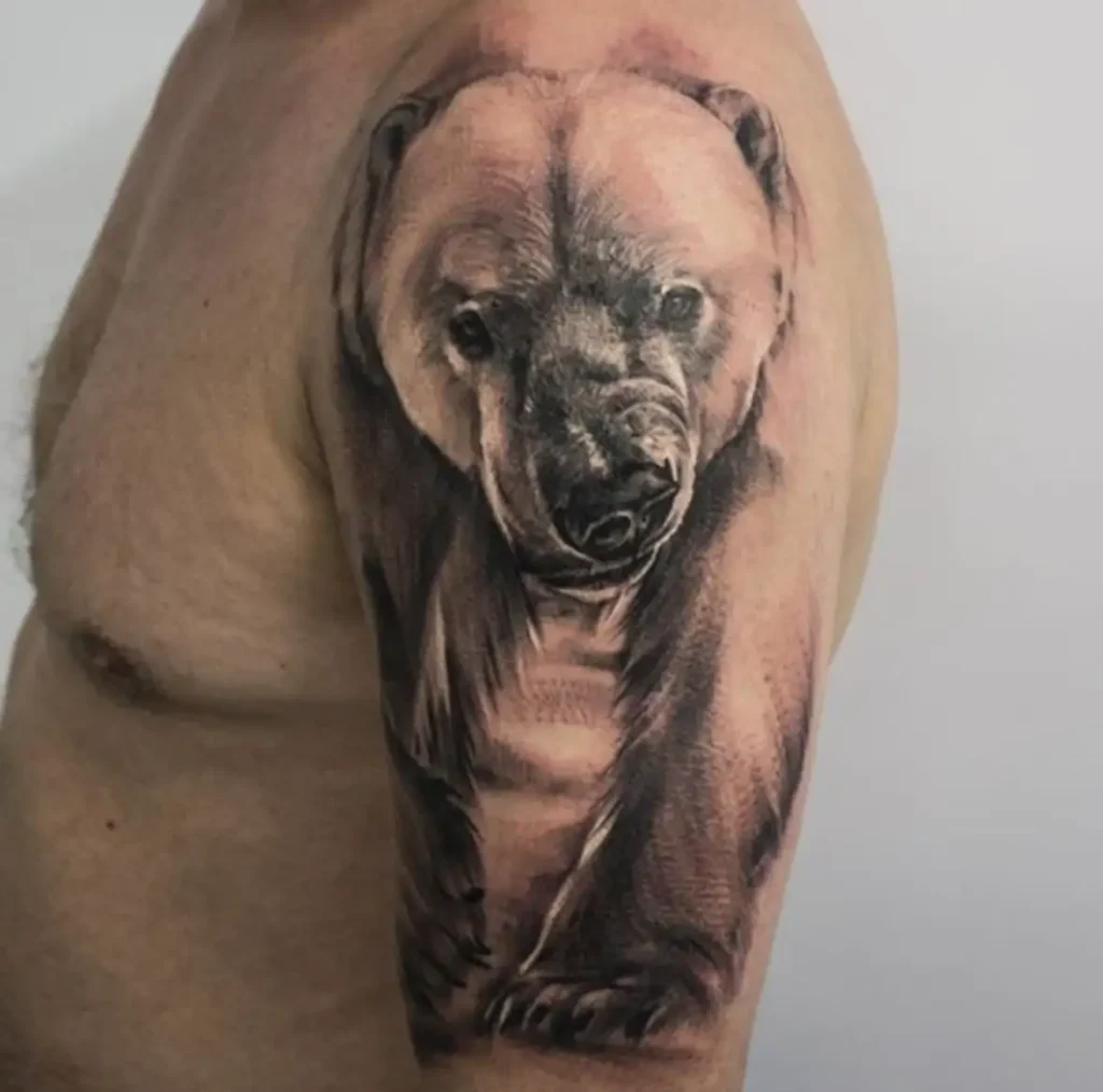 Polar Bear Tattoo (54)