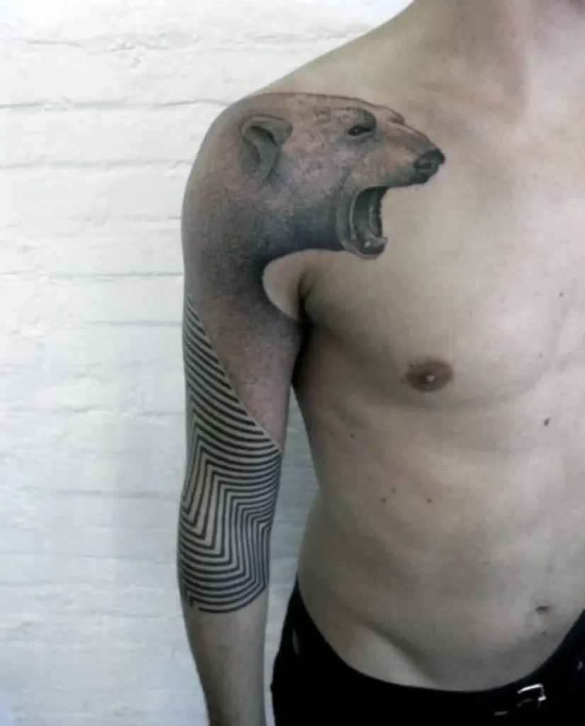 Polar Bear Tattoo (57)