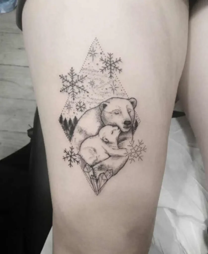 Polar Bear Tattoo (60)