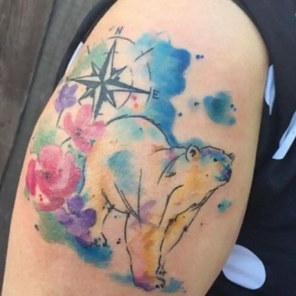 Polar Bear Tattoo (63)