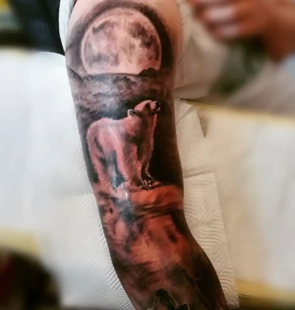Polar Bear Tattoo (67)