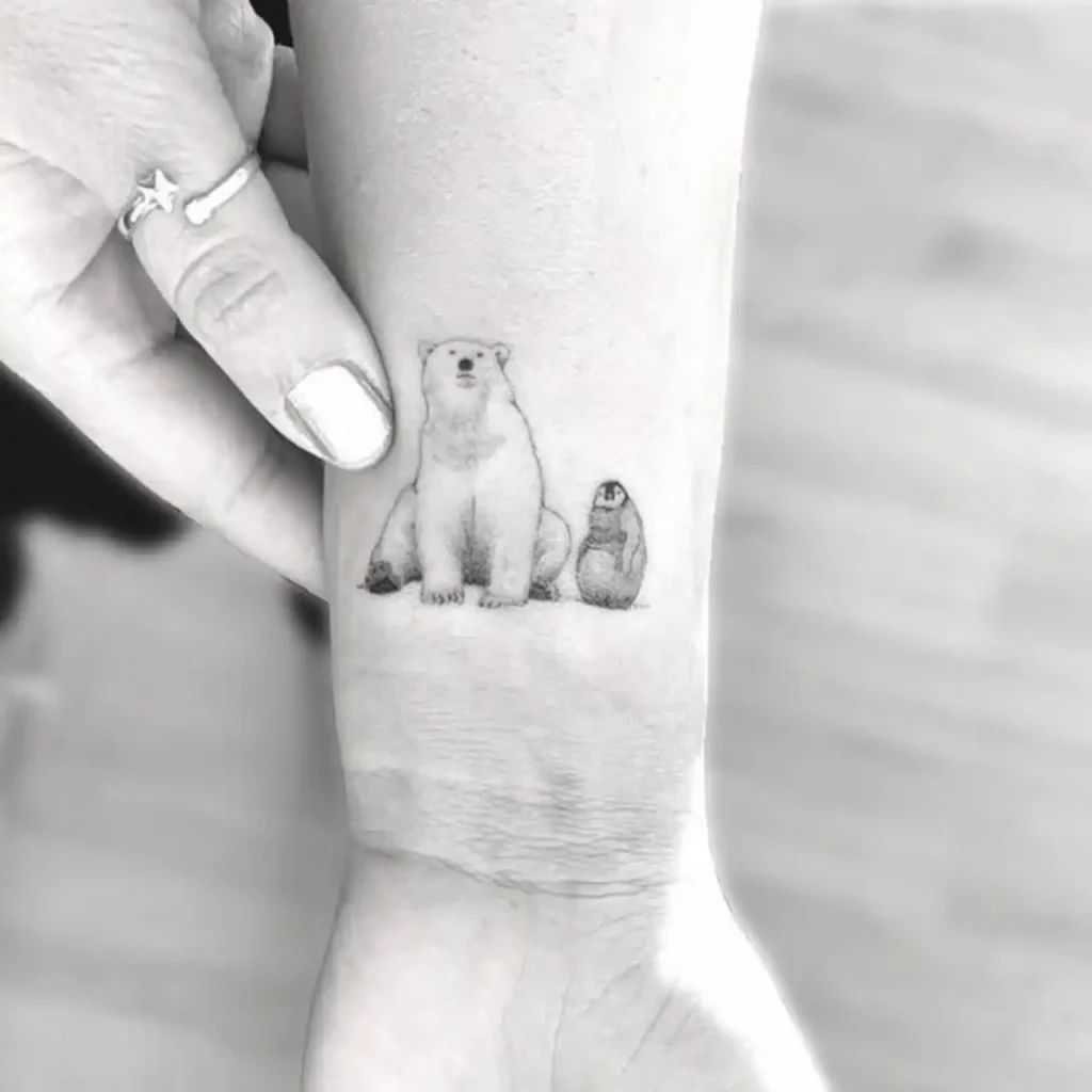 Polar Bear Tattoo (69)