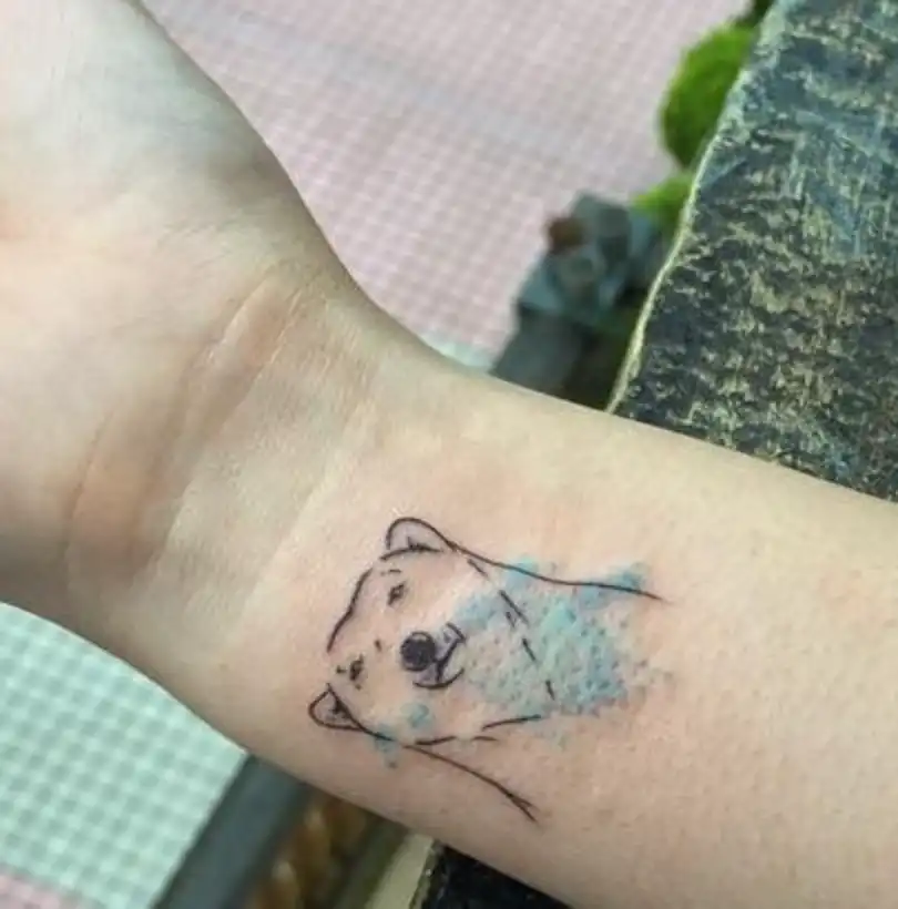 Polar Bear Tattoo (70)