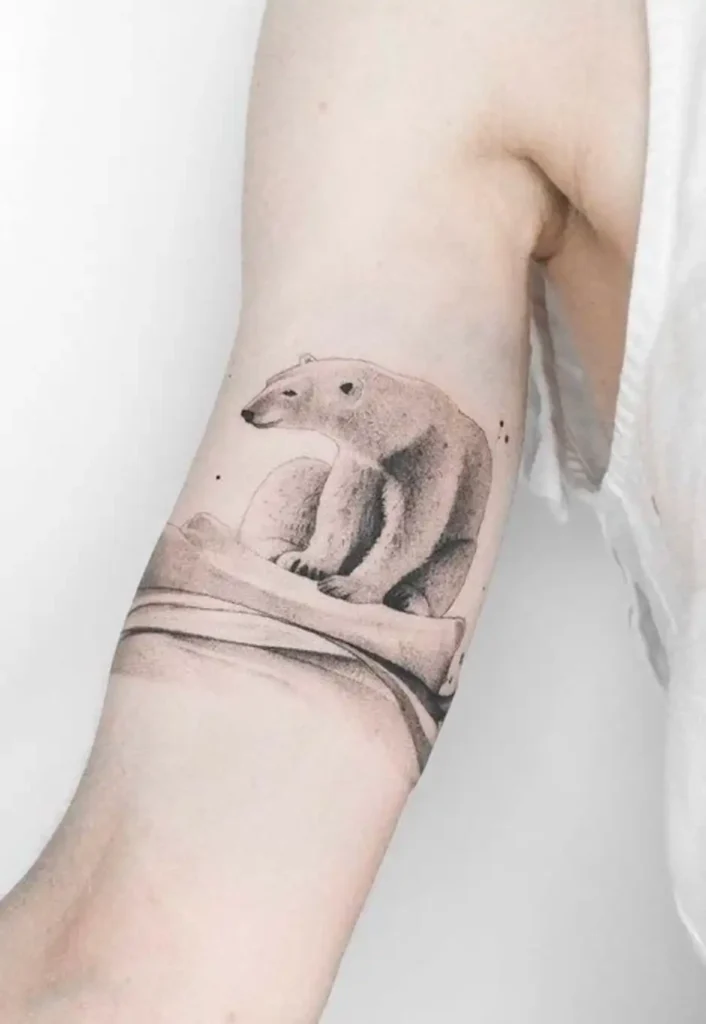 Polar Bear Tattoo (73)