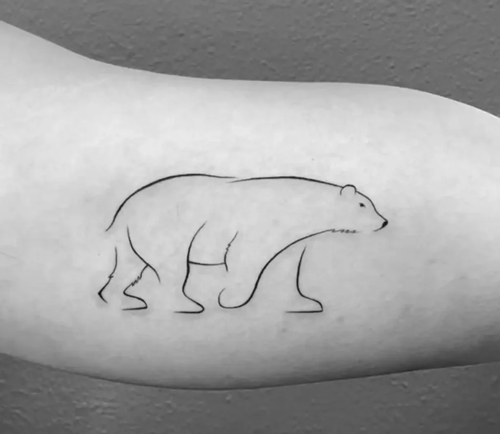 Polar Bear Tattoo (75)