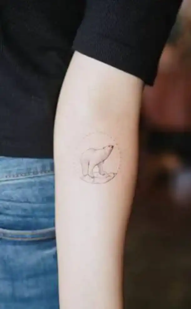 Polar Bear Tattoo (82)