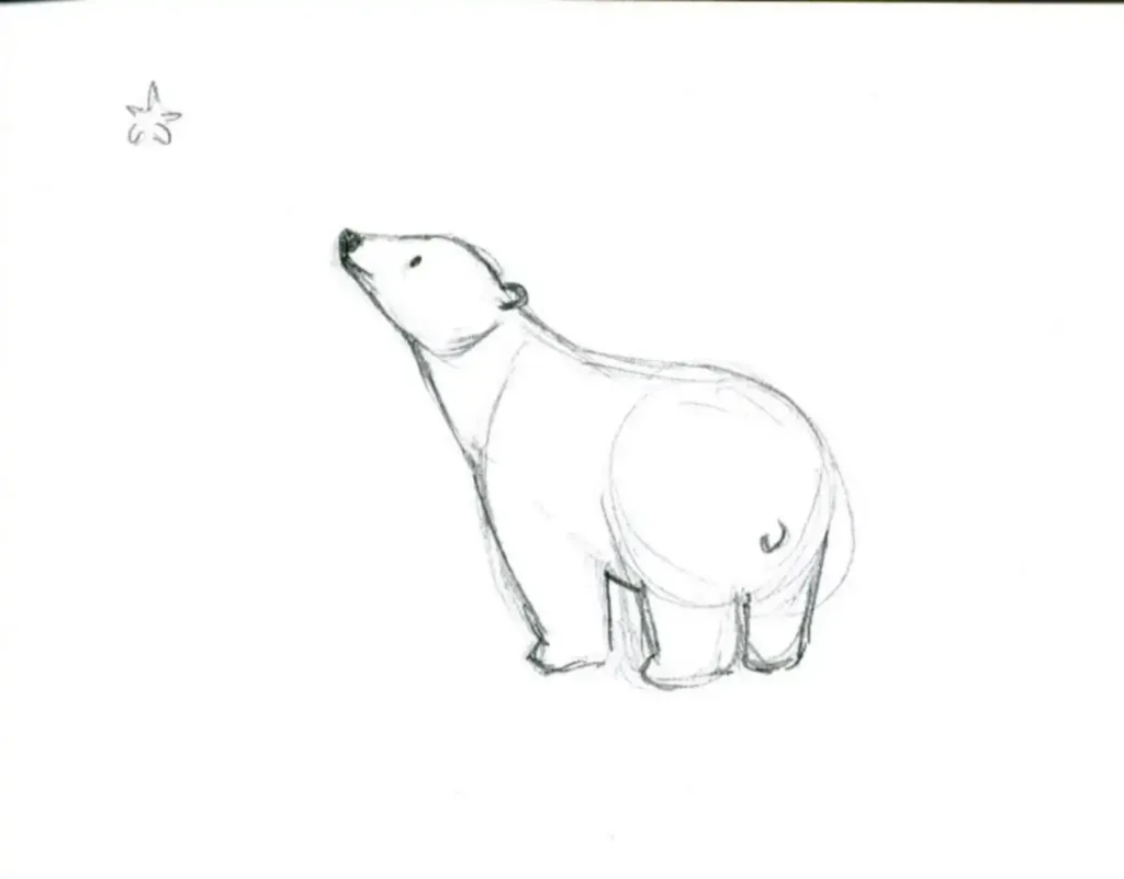 Polar Bear Tattoo Stencil (18)
