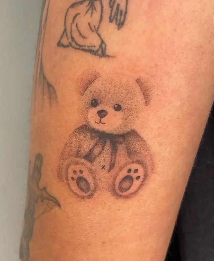 Teddy Bear Tattoo (10)