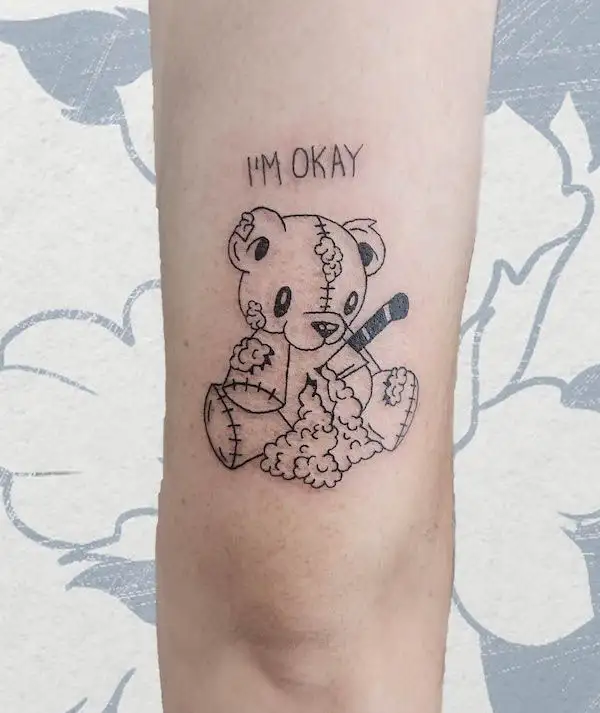 Teddy Bear Tattoo (12)