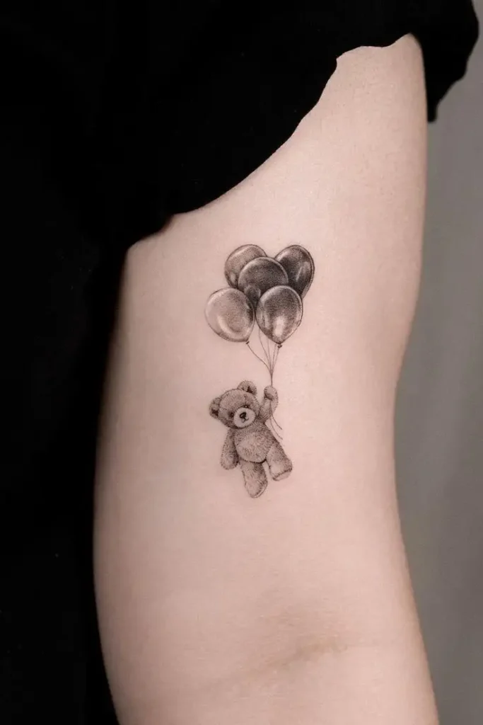 Teddy Bear Tattoo (14)